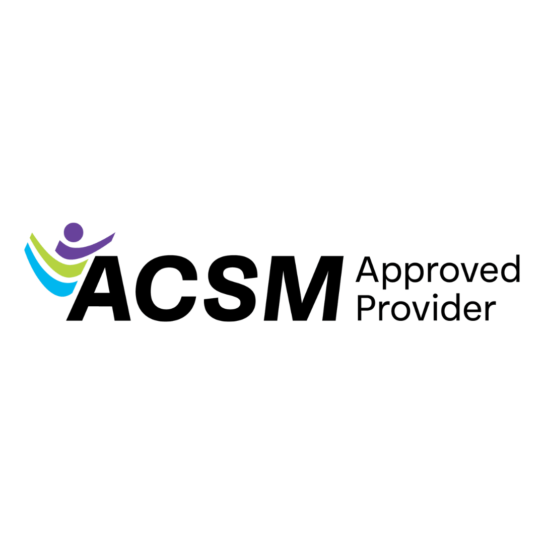 Approved Provider ACSM new