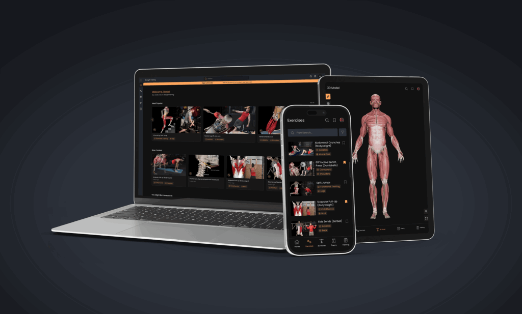 Strength Training app by Muscle and Motion