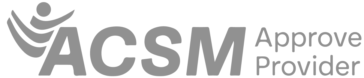 ACSM approved provider